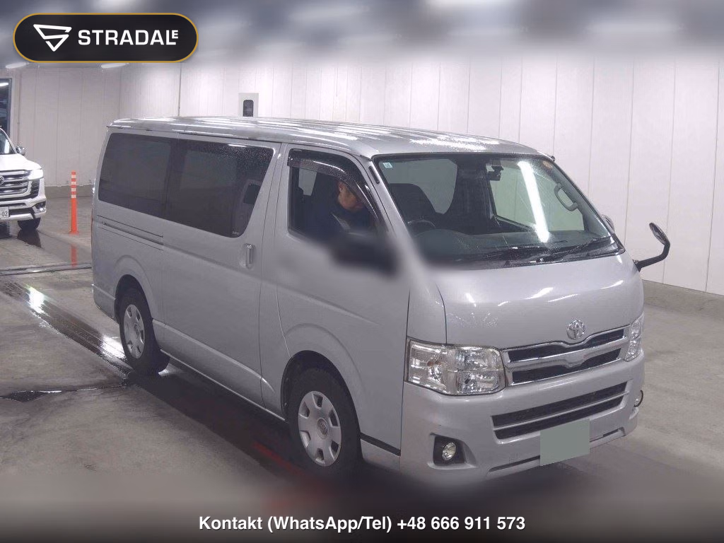 TOYOTA HIACE VAN 5D DX GL PACKAGE 2013, aukcja z Japonii, zdjęcie 1