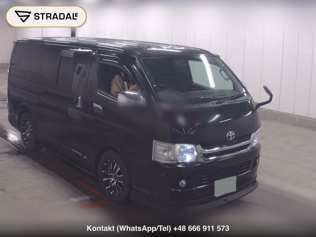 TOYOTA HIACE VAN 5D LONG SUPER GL 2010, aukcja z Japonii, zdjęcie 1