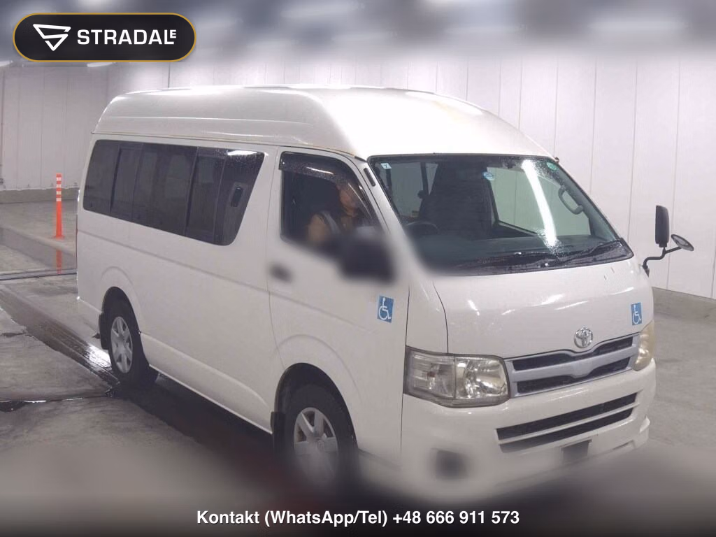 TOYOTA HIACE VAN 4D OTHERS 2012, aukcja z Japonii, zdjęcie 1