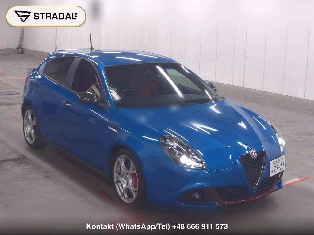 ALFA ROMEO GIULIETTA 5D VELOCE CARBON 2018, aukcja z Japonii, zdjęcie 1