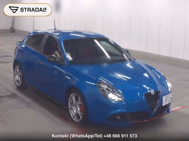 ALFA ROMEO GIULIETTA 5D VELOCE CARBON 2018, samochód z aukcji Japonii
