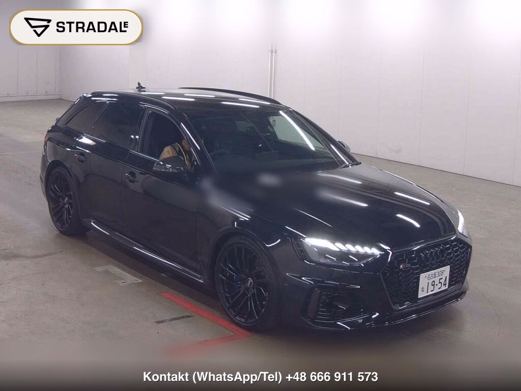 AUDI RS4 AVANT 4WD BASE GRADE 2022, aukcja z Japonii, zdjęcie 1