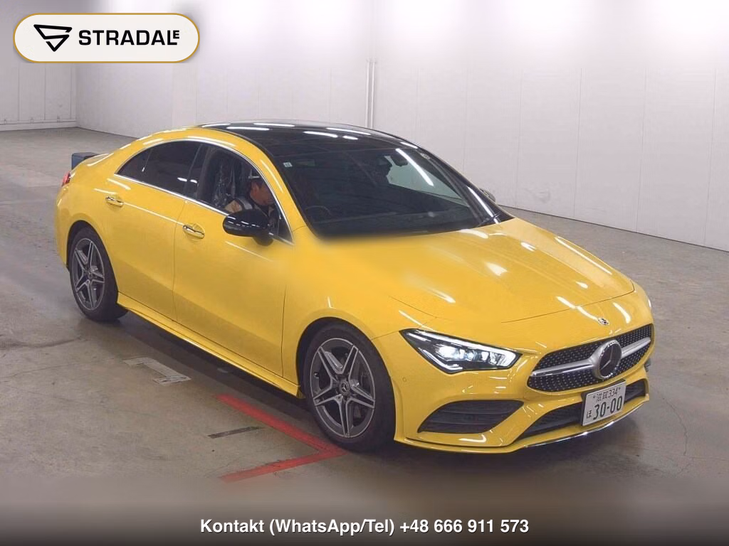 MERCEDES BENZ CLA-CLASS CLA200D AMG LINE 2021, aukcja z Japonii, zdjęcie 1
