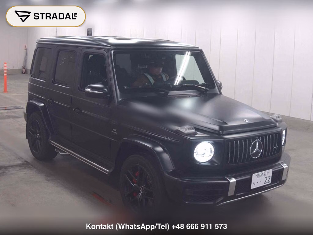 MERCEDES AMG G-CLASS 4WD G63 G MANUFAKTUR PROGRAM 2021, aukcja z Japonii, zdjęcie 1