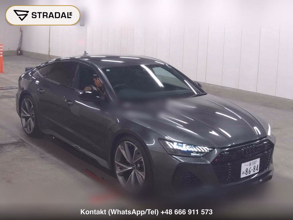 AUDI RS7 SPORTBACK 4WD BASE GRADE AIR SUSPENSION EQUIPPED CAR 2023, aukcja z Japonii, zdjęcie 1