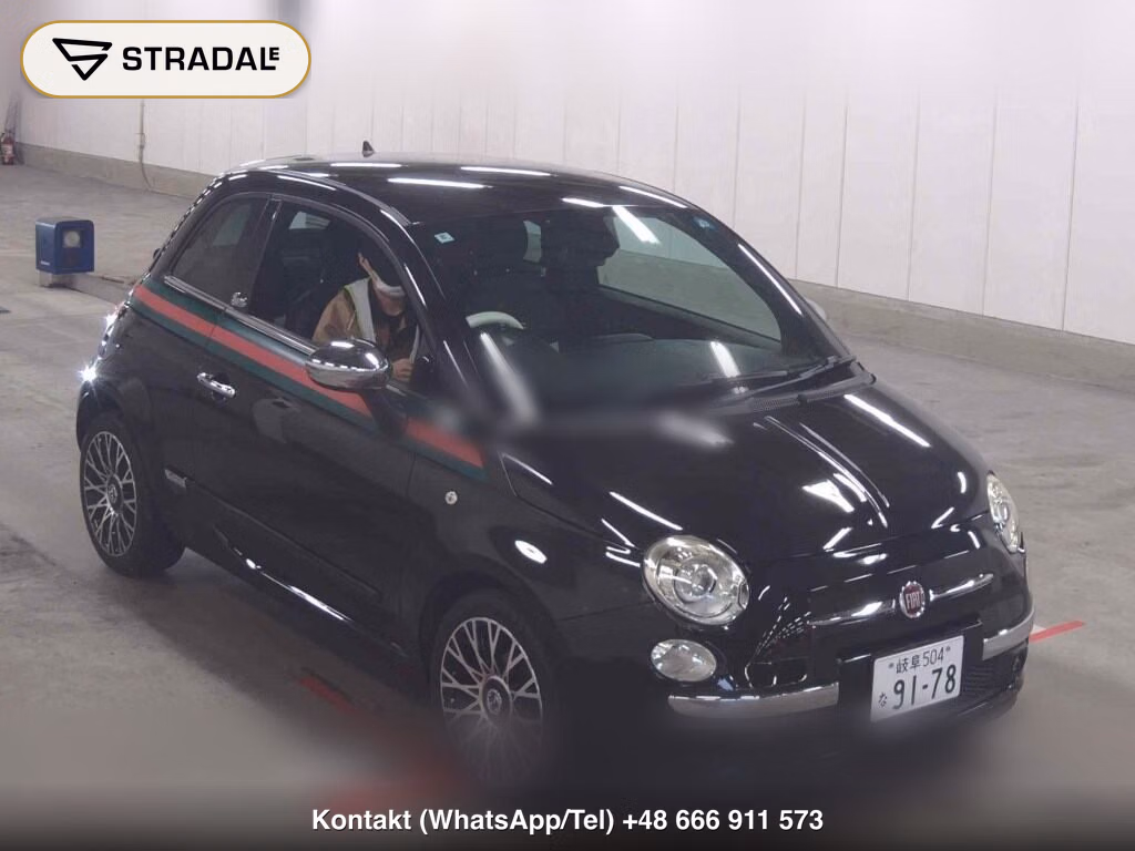 FIAT 500 BY GUCCI 2011, aukcja z Japonii, zdjęcie 1