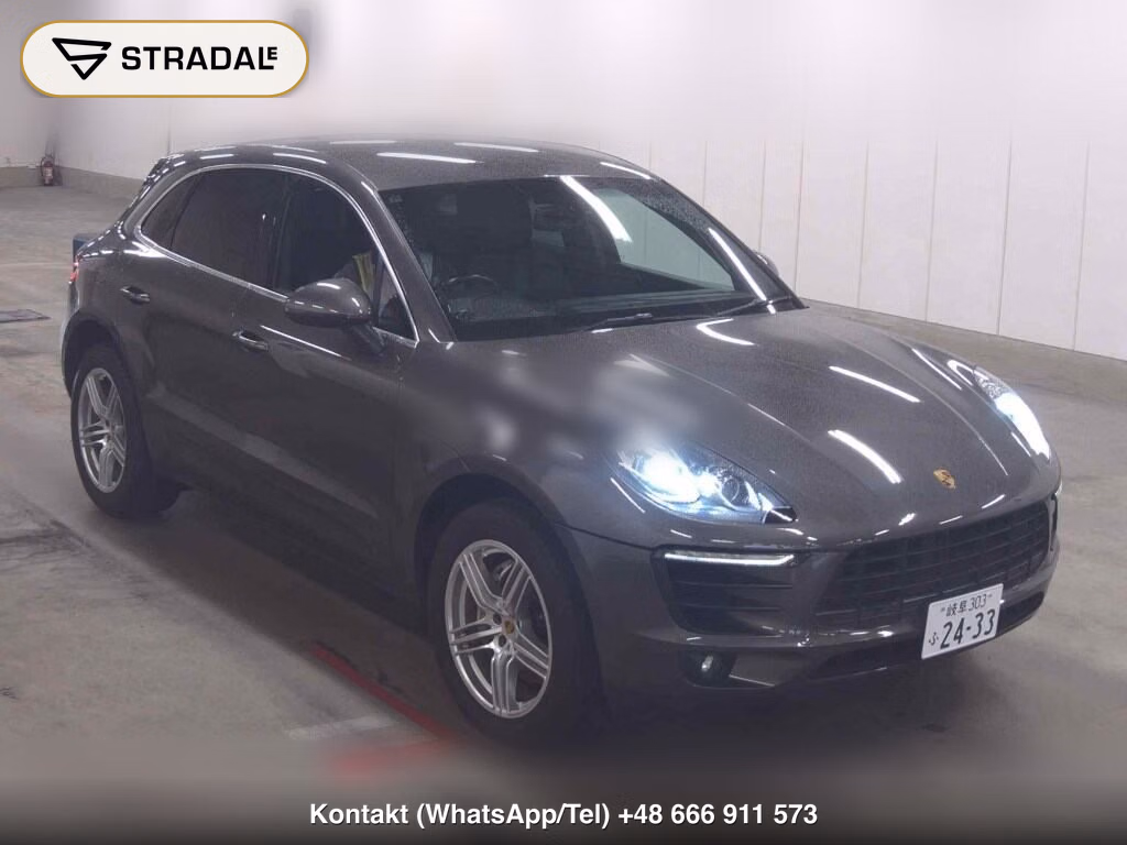 PORSCHE MACAN 4WD MACAN S 2015, aukcja z Japonii, zdjęcie 1