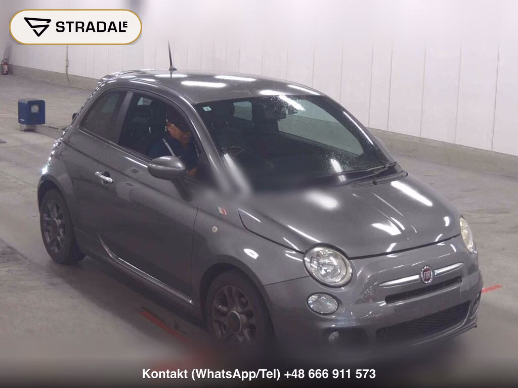 FIAT 500S 2015, aukcja z Japonii, zdjęcie 1