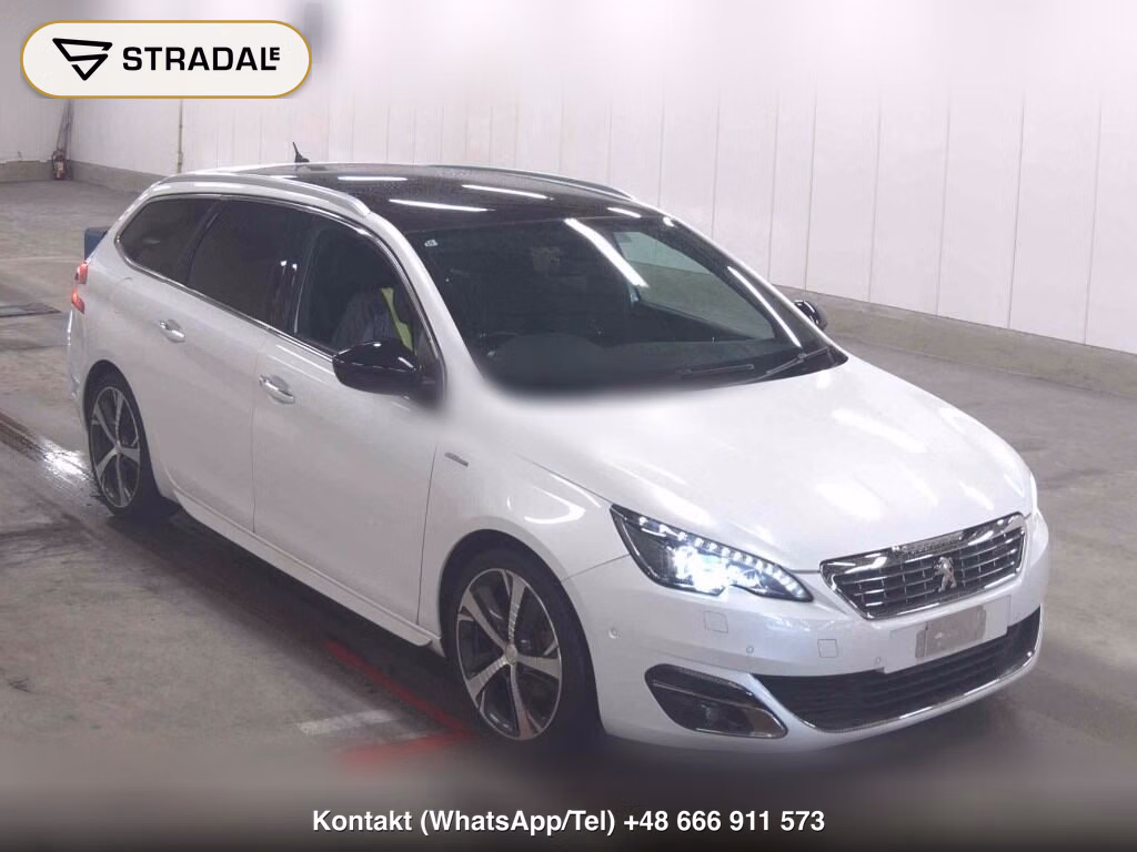 PEUGEOT 308 WG SW GT LINE 2015, aukcja z Japonii, zdjęcie 1
