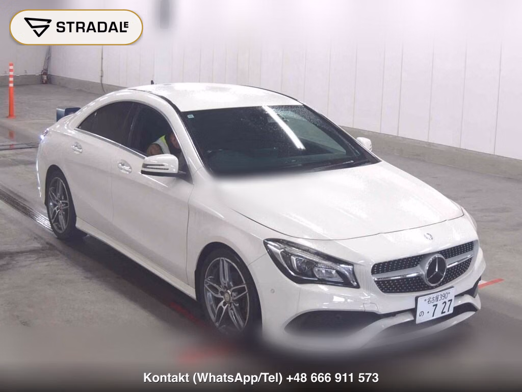 MERCEDES BENZ CLA-CLASS CLA180 SPORTS 2016, aukcja z Japonii, zdjęcie 1