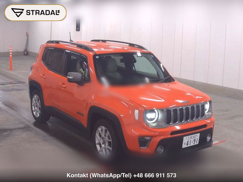 CHRYSLER JEEP JEEP RENEGADE LIMITED 2020, aukcja z Japonii, zdjęcie 1