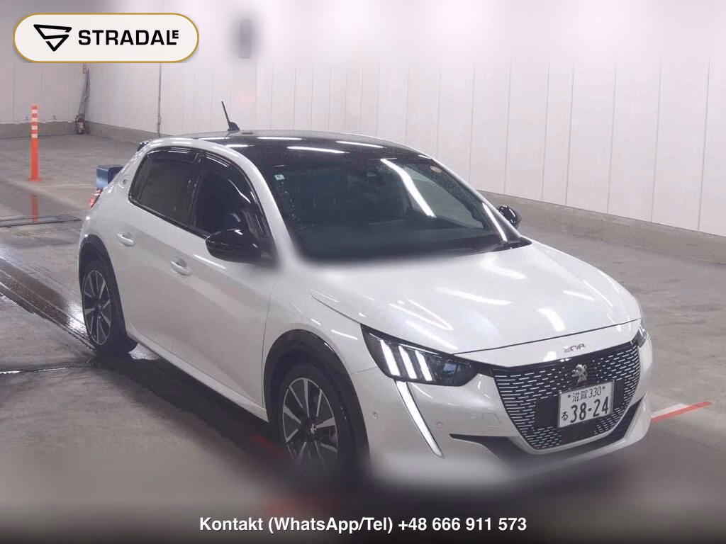 PEUGEOT E-208 GT 2022, aukcja z Japonii, zdjęcie 1