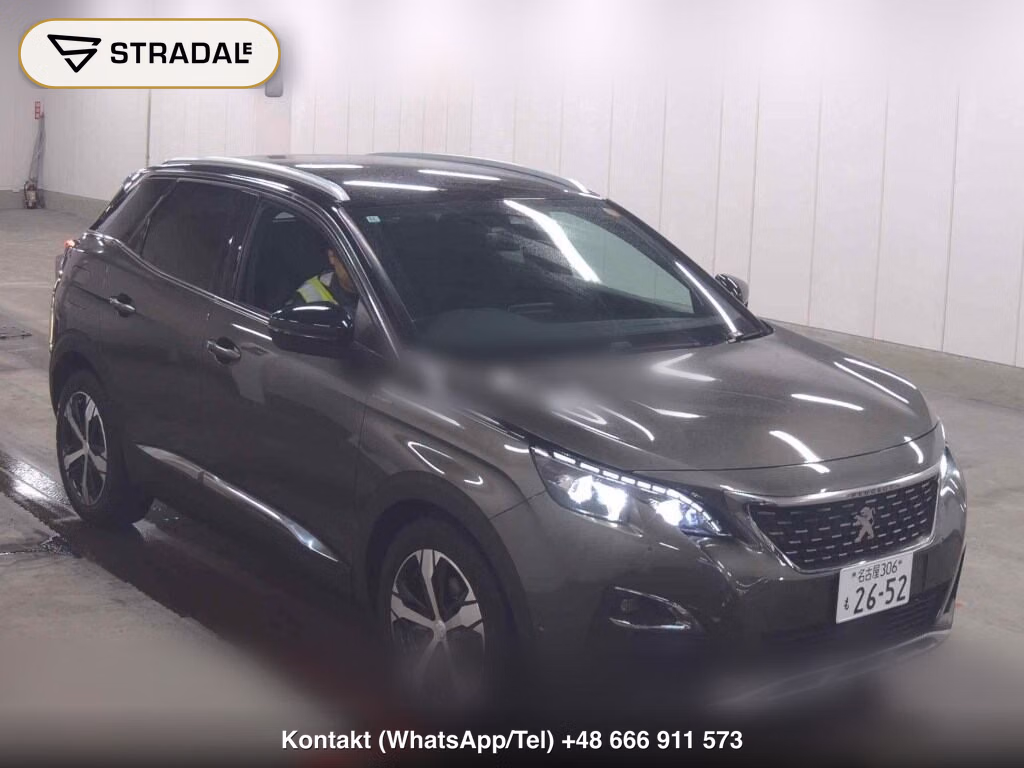 PEUGEOT SUV 3008 GT LINE 2020, aukcja z Japonii, zdjęcie 1