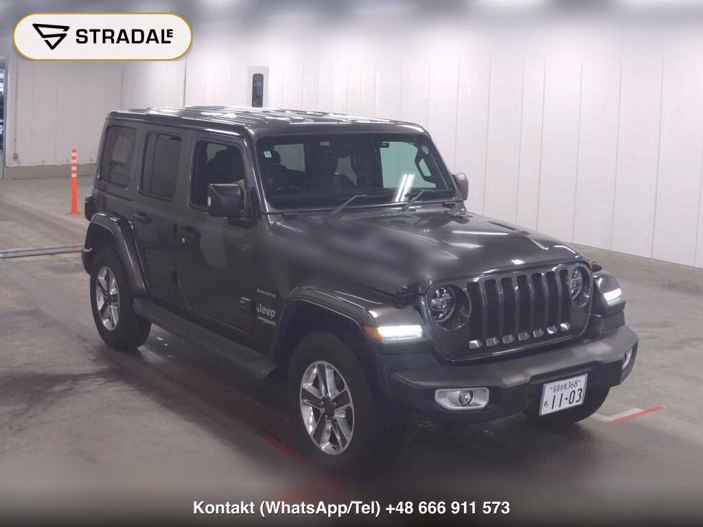 CHRYSLER JEEP JEEP WRANGLER UNLIMITED 4WD SAHARA 2020, aukcja z Japonii, zdjęcie 1