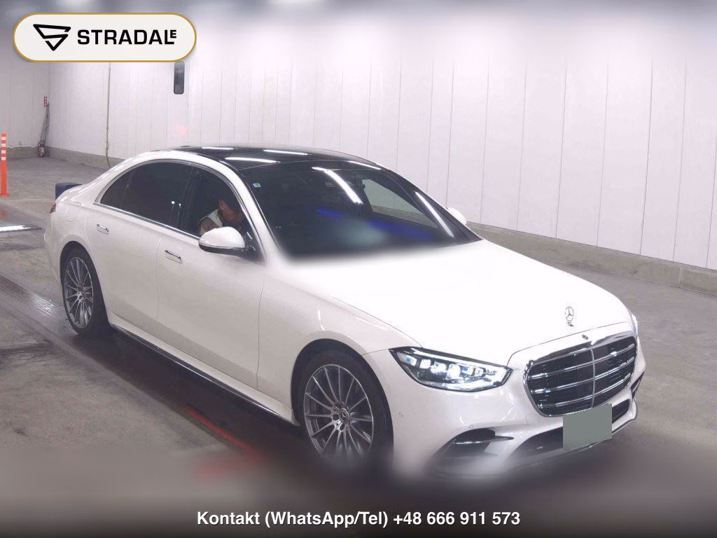 MERCEDES BENZ S-CLASS 4D 4WD S400D 4MATIC AMG LINE 2021, aukcja z Japonii, zdjęcie 1