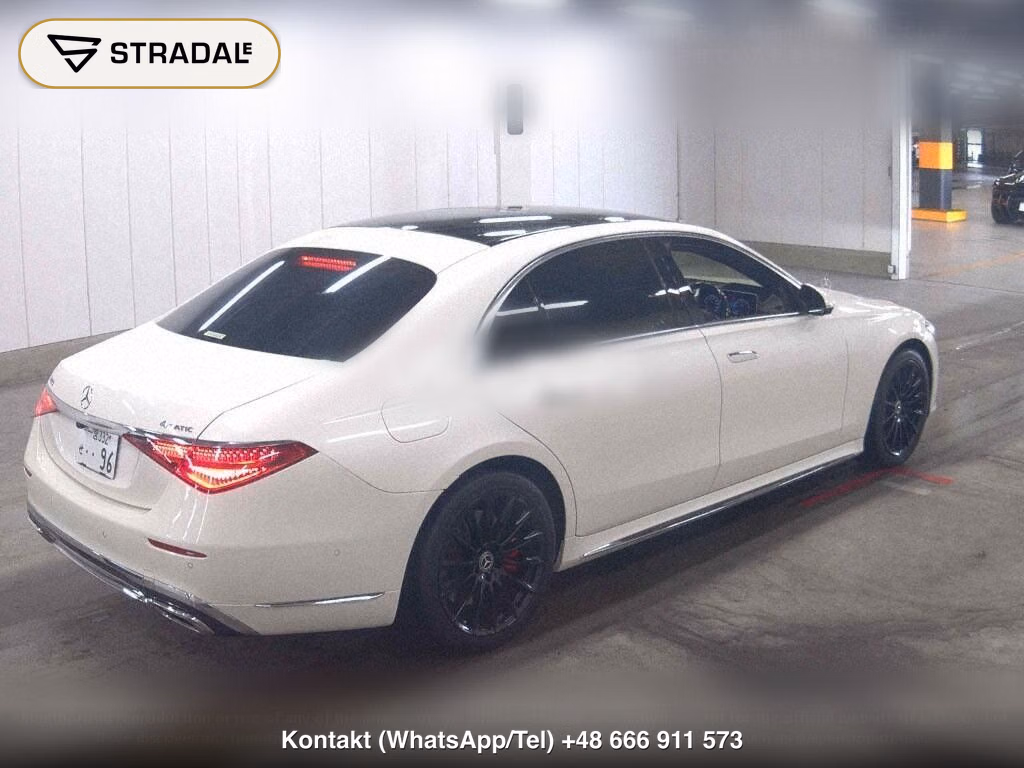 MERCEDES BENZ S-CLASS 4D 4WD S500 4MATIC LONG AMG LINE, miniaturka 6