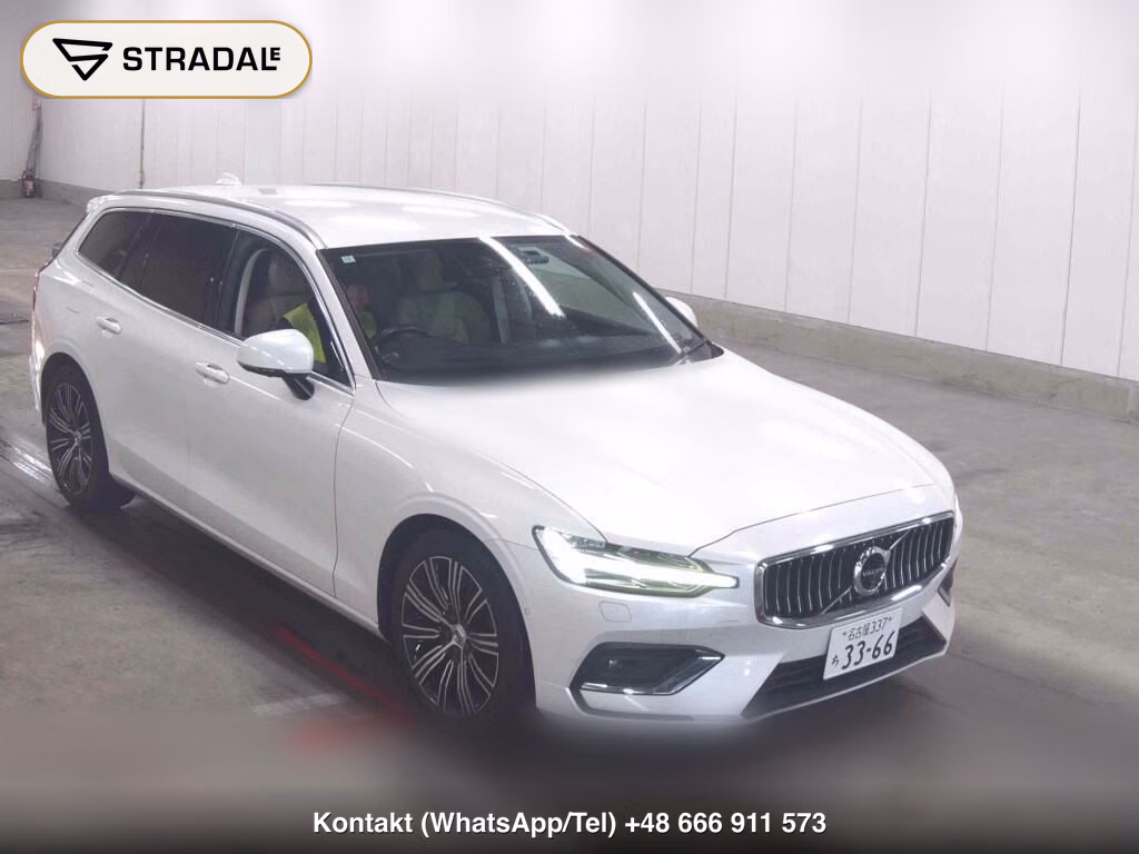 VOLVO V60 T5 INSCRIPTION 2020, aukcja z Japonii, zdjęcie 1