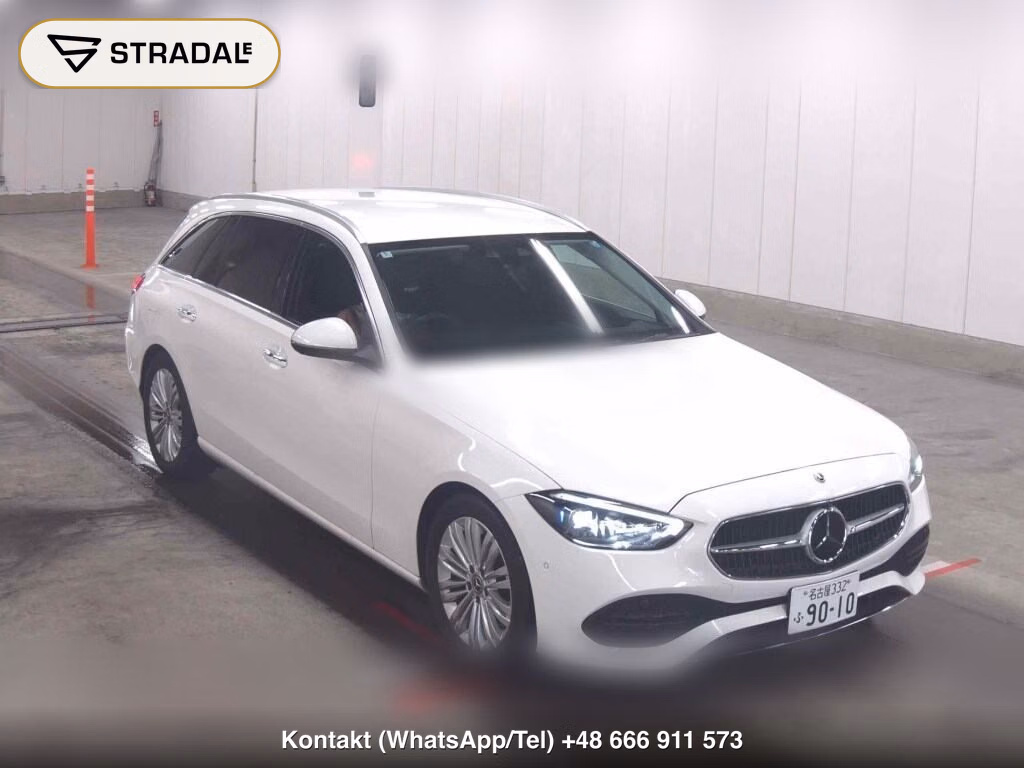 MERCEDES BENZ C-CLASS STATIONWAGON C220D STATIONWAGON AVANTGARDE ISG MODEL 2022, aukcja z Japonii, zdjęcie 1