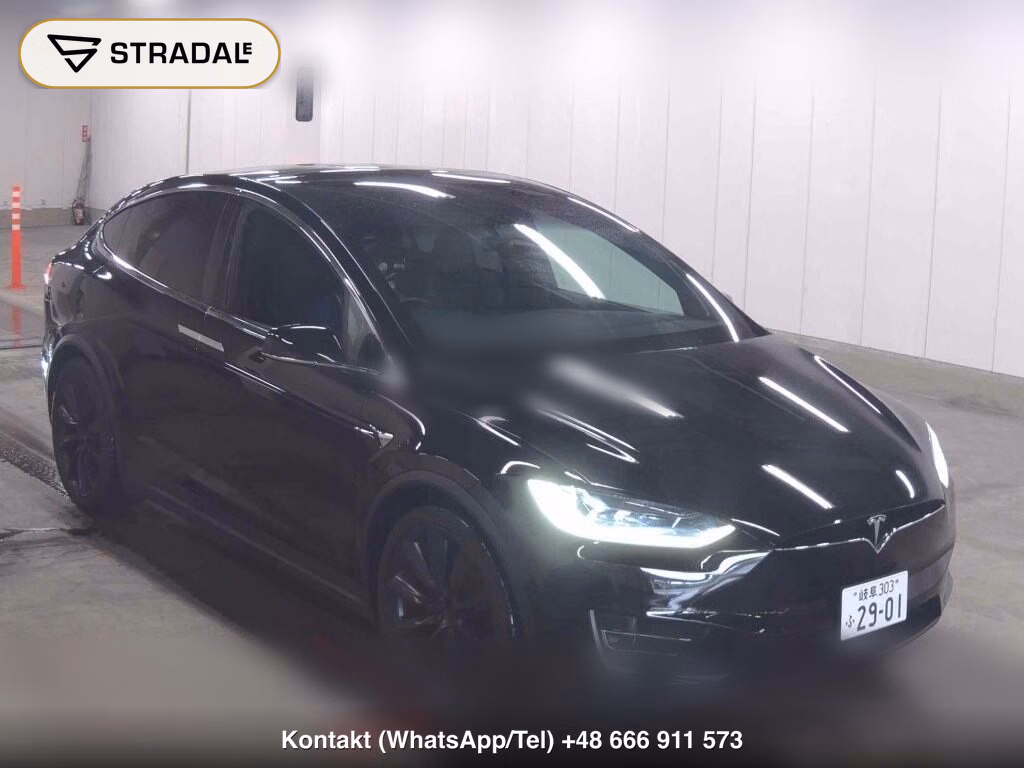 TESLA MODEL X 4WD 100D 2018, aukcja z Japonii, zdjęcie 1