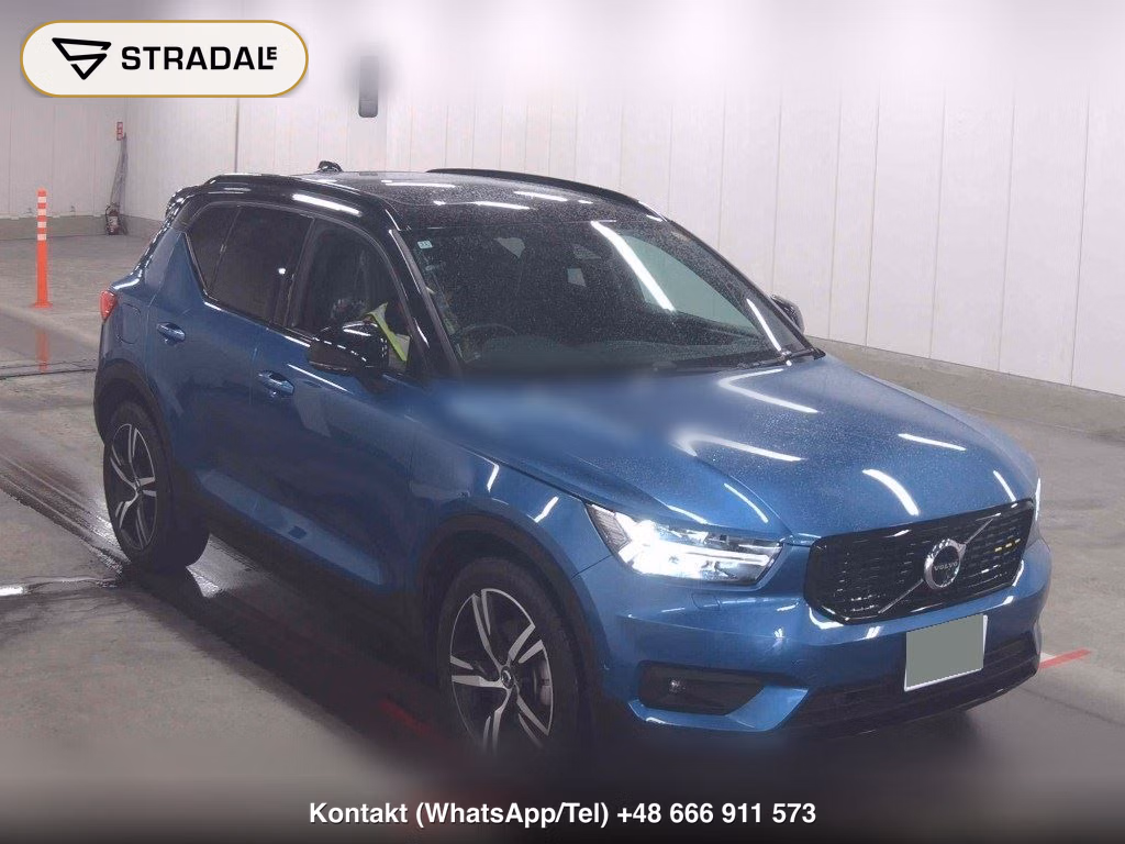 VOLVO XC40 4WD T4 AWD R-DESIGN 2020, aukcja z Japonii, zdjęcie 1