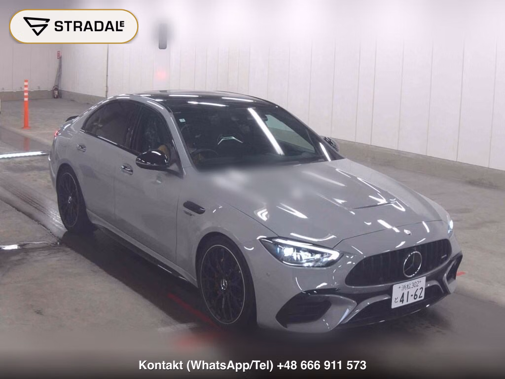MERCEDES AMG C-CLASS 4D 4WD C63 S E PERFORMANCE 2025, aukcja z Japonii, zdjęcie 1