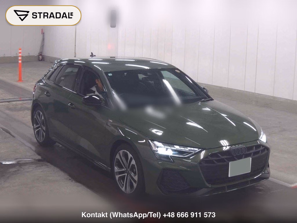 AUDI A3 5D SPORTBACK 30TFSI S LINE 2025, aukcja z Japonii, zdjęcie 1