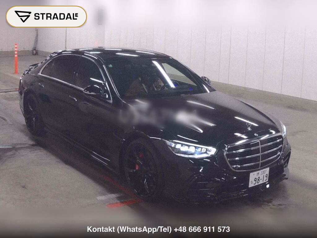 MERCEDES BENZ S-CLASS 4D 4WD S500 4MATIC LONG AMG LINE, miniaturka 2