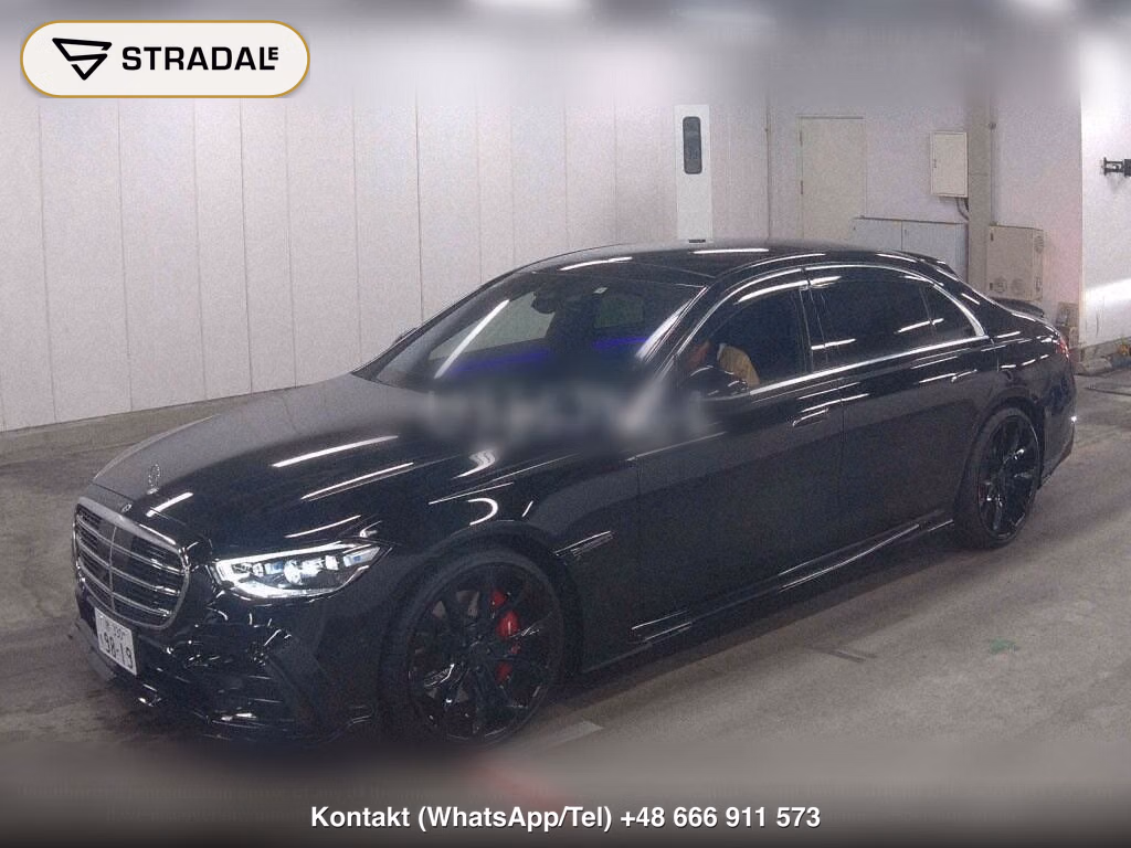 MERCEDES BENZ S-CLASS 4D 4WD S500 4MATIC LONG AMG LINE, miniaturka 5