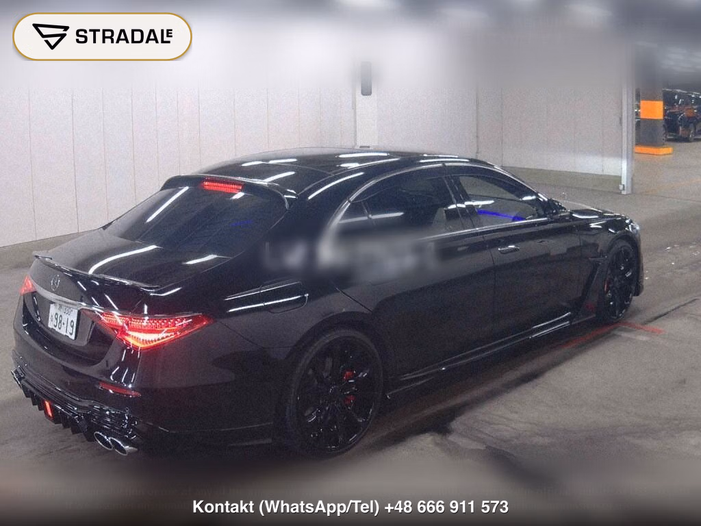 MERCEDES BENZ S-CLASS 4D 4WD S500 4MATIC LONG AMG LINE, miniaturka 6