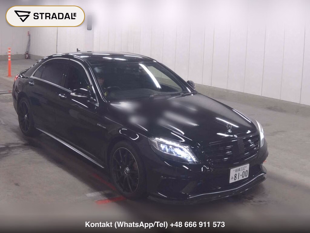 MERCEDES AMG S-CLASS 4D S63 LONG 2014, aukcja z Japonii, zdjęcie 1