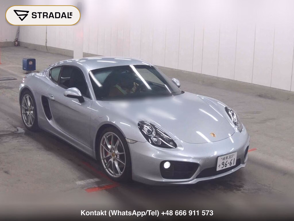 PORSCHE CAYMAN S 2014, aukcja z Japonii, zdjęcie 1
