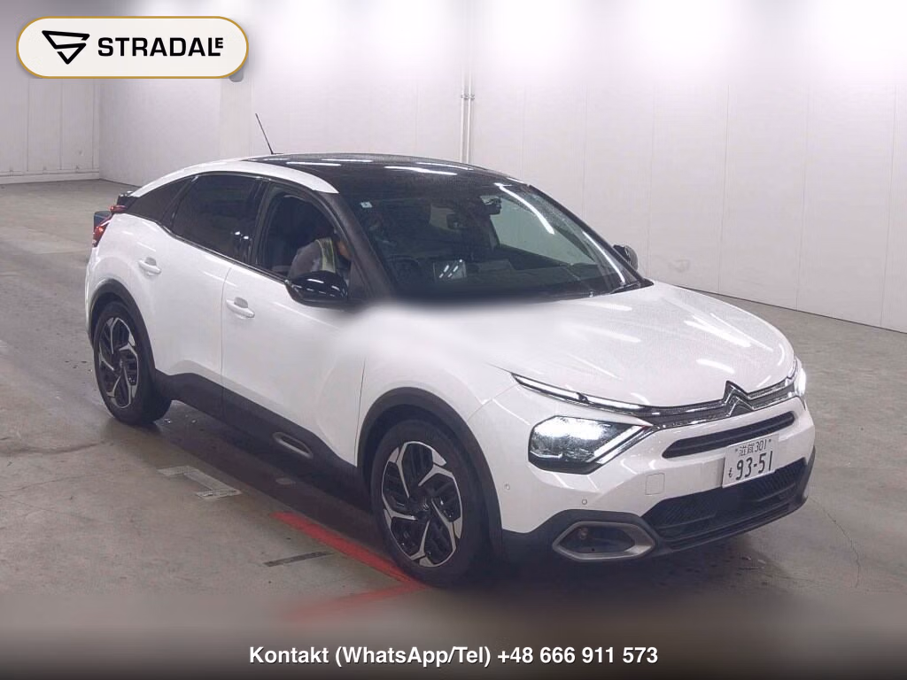 CITROEN C4 5D SHINE BLUE HDI 2022, aukcja z Japonii, zdjęcie 1