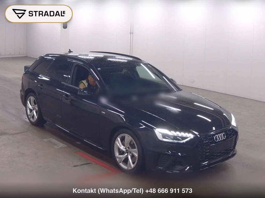 AUDI A4 AVANT 4WD 40TDI QUATTRO S LINE 2021, aukcja z Japonii, zdjęcie 1