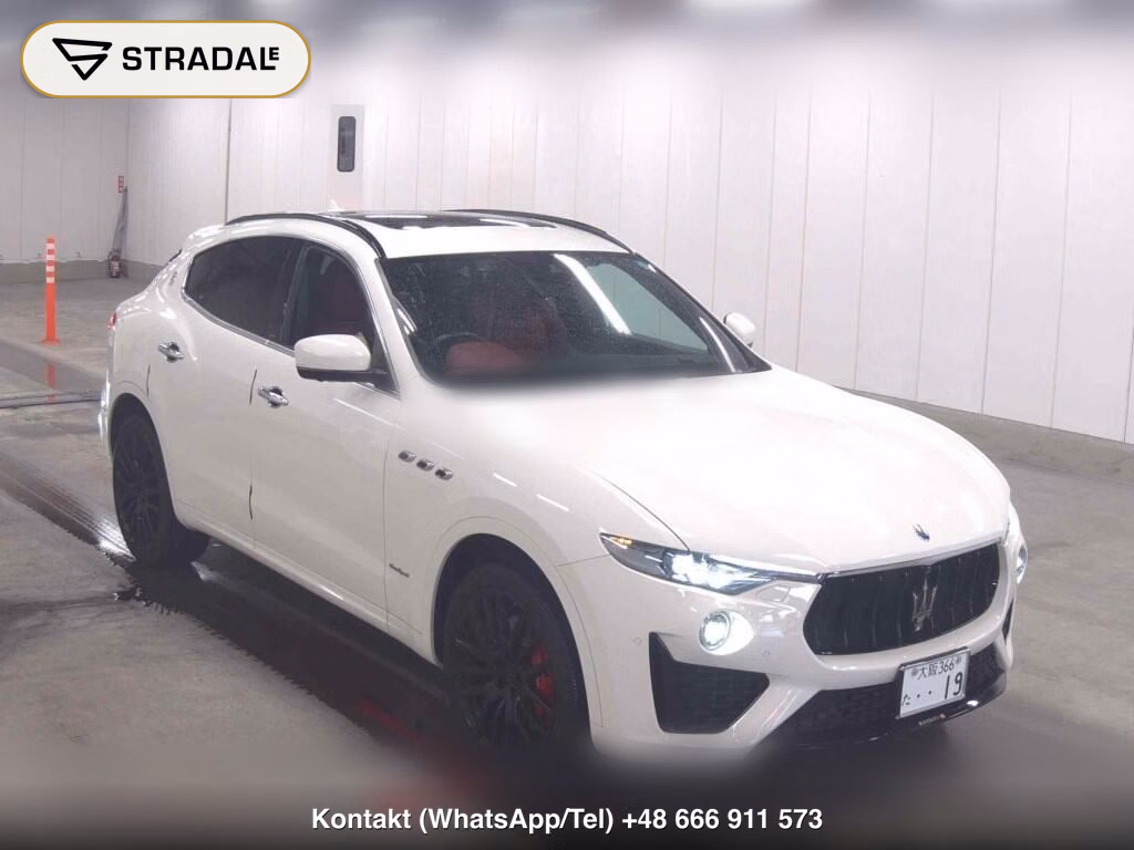 MASERATI LEVANTE 4WD GRANSPORT 2019, aukcja z Japonii, zdjęcie 1