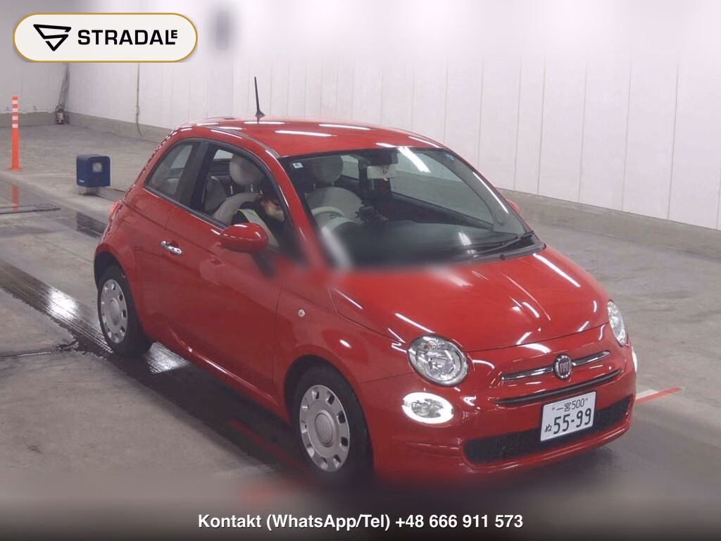 FIAT 500 TWINAIR POP 2018, aukcja z Japonii, zdjęcie 1