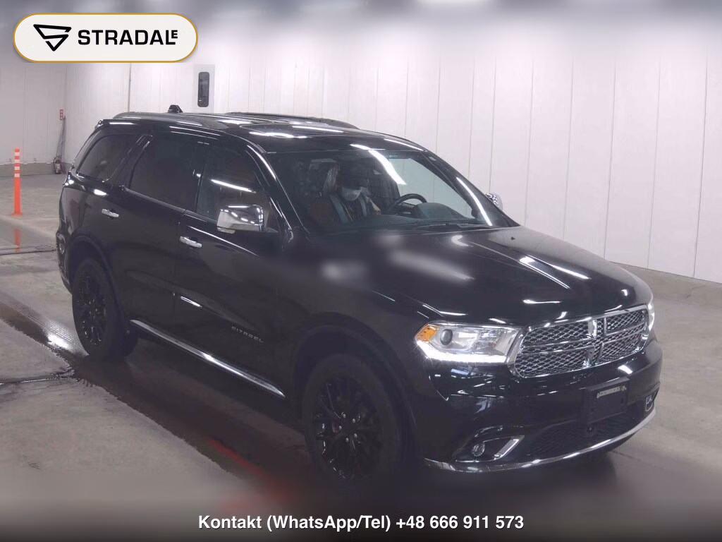 DODGE DURANGO 4WD CITADEL 2017, aukcja z Japonii, zdjęcie 1