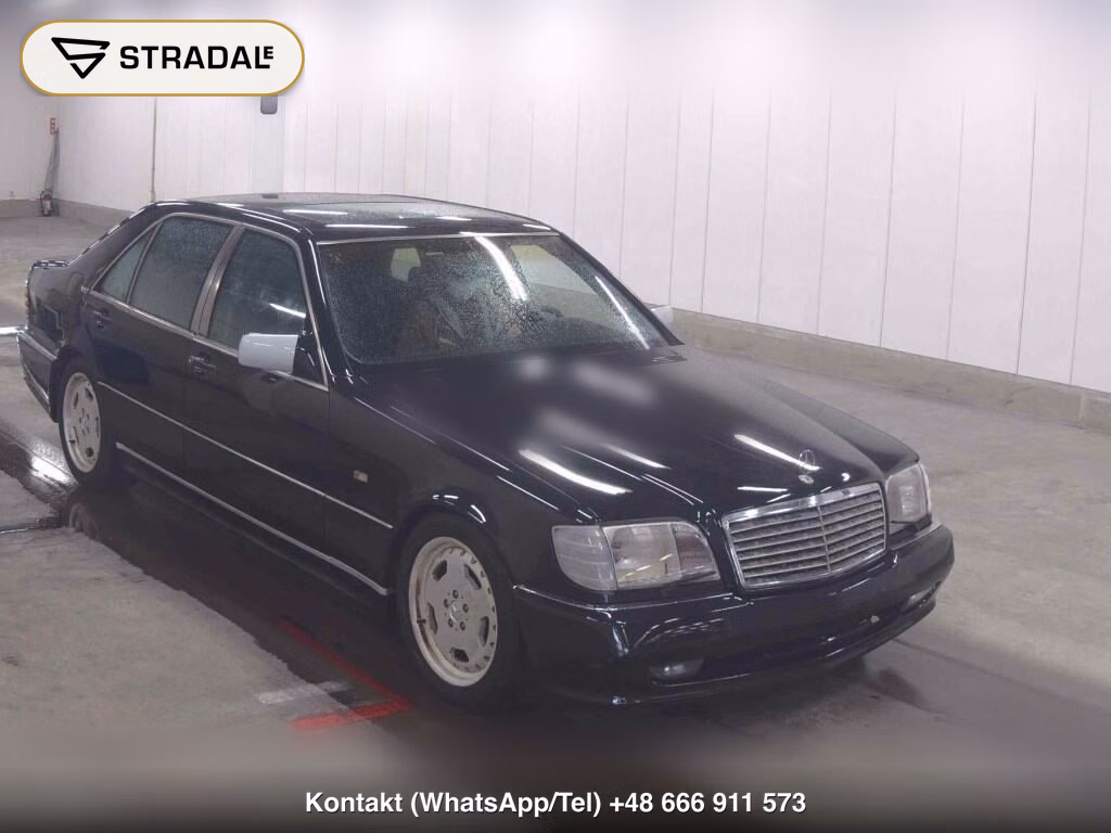AMG S-CLASS 4D S600L 6.0 1994, aukcja z Japonii, zdjęcie 1