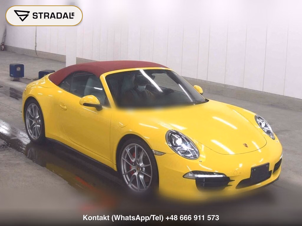 PORSCHE 911 OP 4WD 911 CARRERA 4S CABRIOLET 2013, aukcja z Japonii, zdjęcie 1