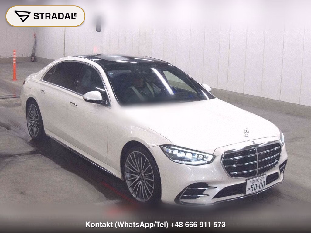MERCEDES BENZ S-CLASS 4D 4WD S500 4MATIC LONG FIRST EDITION AMG LINE, miniaturka 2