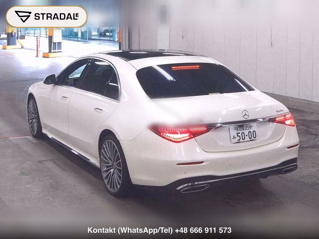 MERCEDES BENZ S-CLASS 4D 4WD S500 4MATIC LONG FIRST EDITION AMG LINE, miniaturka 3