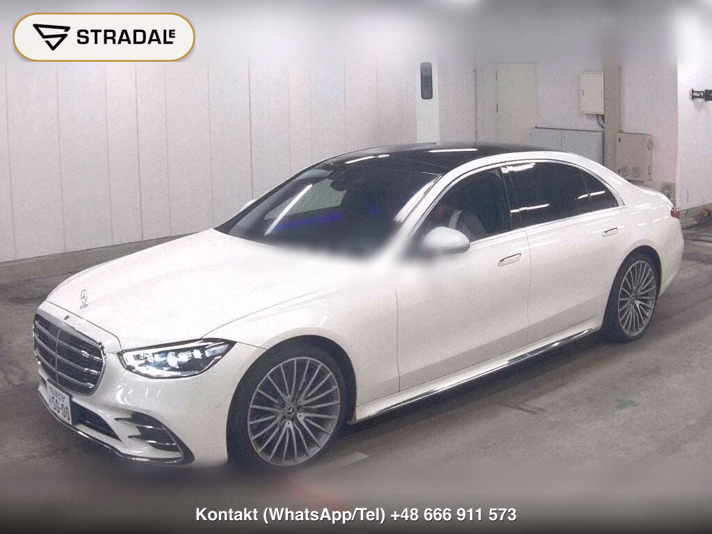 MERCEDES BENZ S-CLASS 4D 4WD S500 4MATIC LONG FIRST EDITION AMG LINE, miniaturka 5
