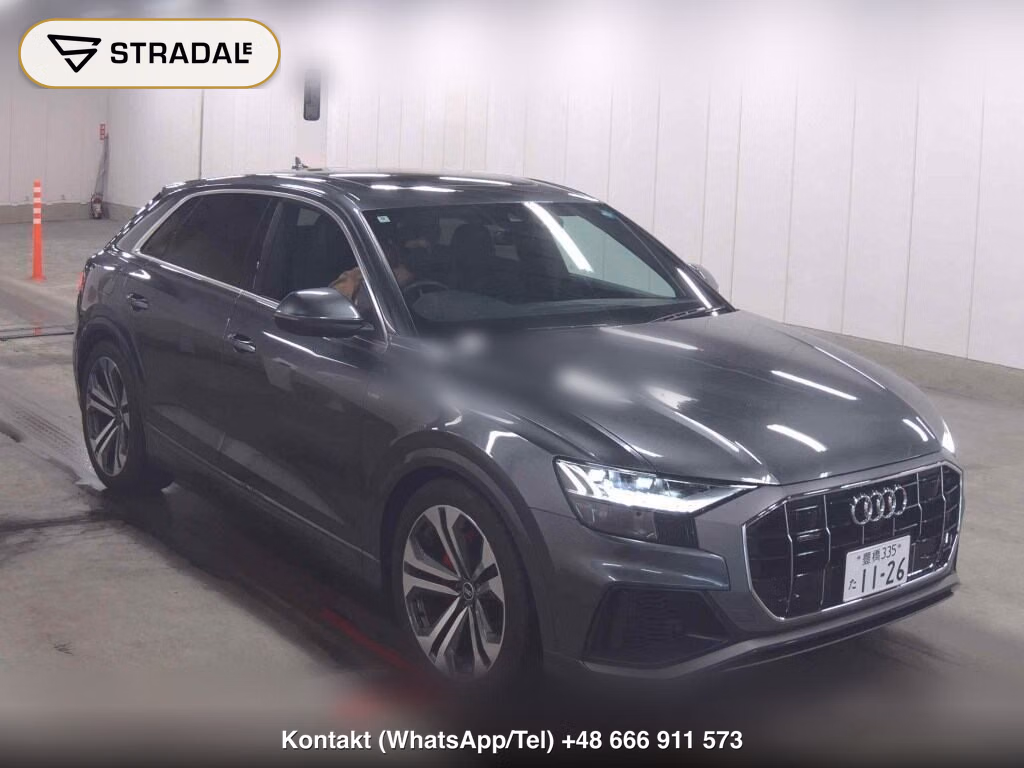 AUDI Q8 4WD 55TFSI QUATTRO S LINE 2022, aukcja z Japonii, zdjęcie 1