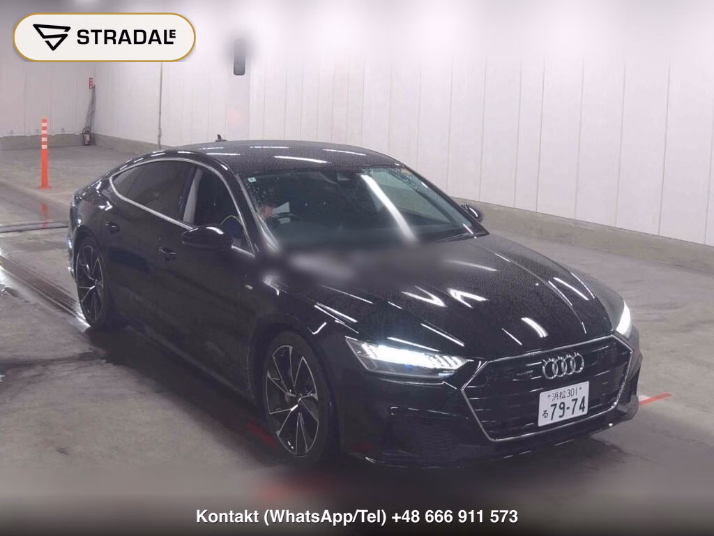 AUDI A7 SPORTBACK 4WD 55TFSI QUATTRO S LINE 2020, aukcja z Japonii, zdjęcie 1