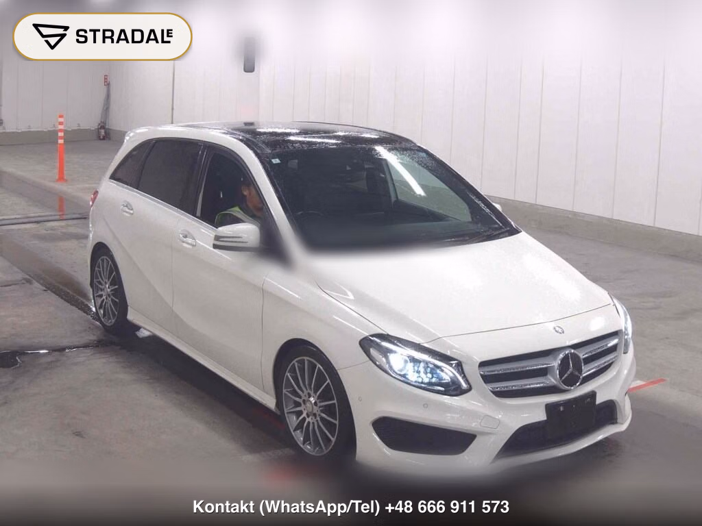 MERCEDES BENZ B-CLASS B180 SPORTS 2016, aukcja z Japonii, zdjęcie 1