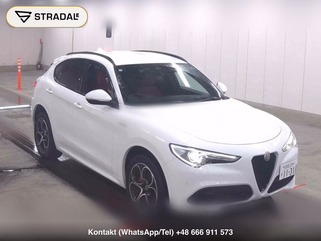 ALFA ROMEO STELVIO 4WD 2.0 TURBO Q4 VELOCE 2022, aukcja z Japonii, zdjęcie 1
