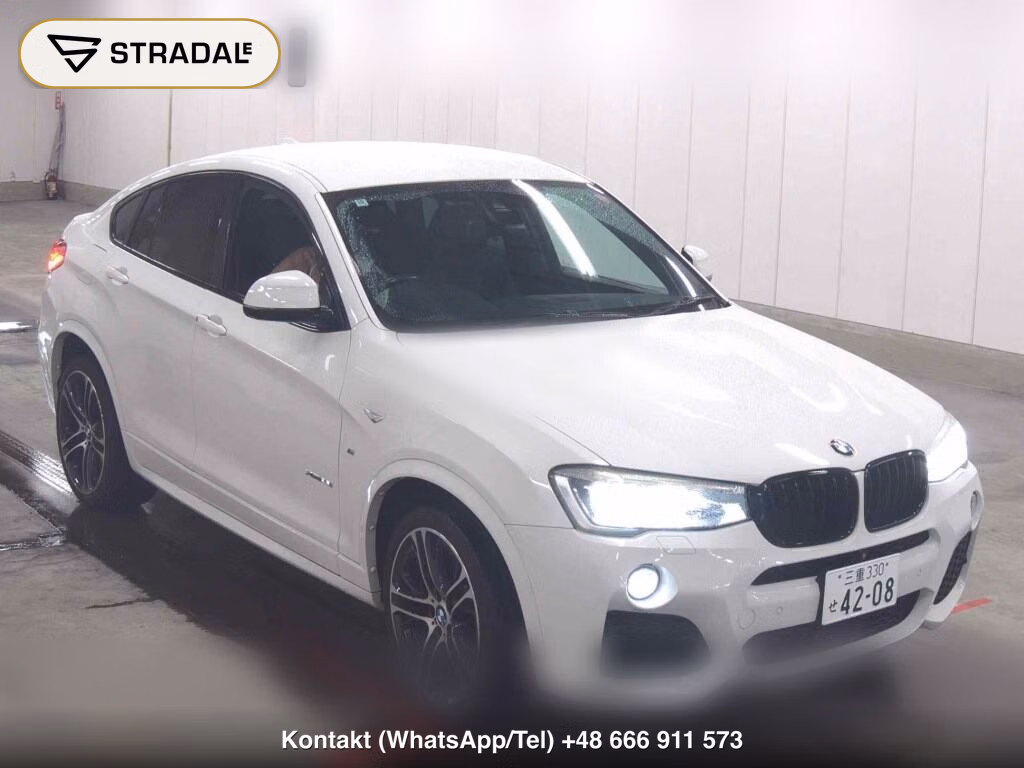 BMW X4 4WD XDRIVE 28I M-SPORT 2016, aukcja z Japonii, zdjęcie 1