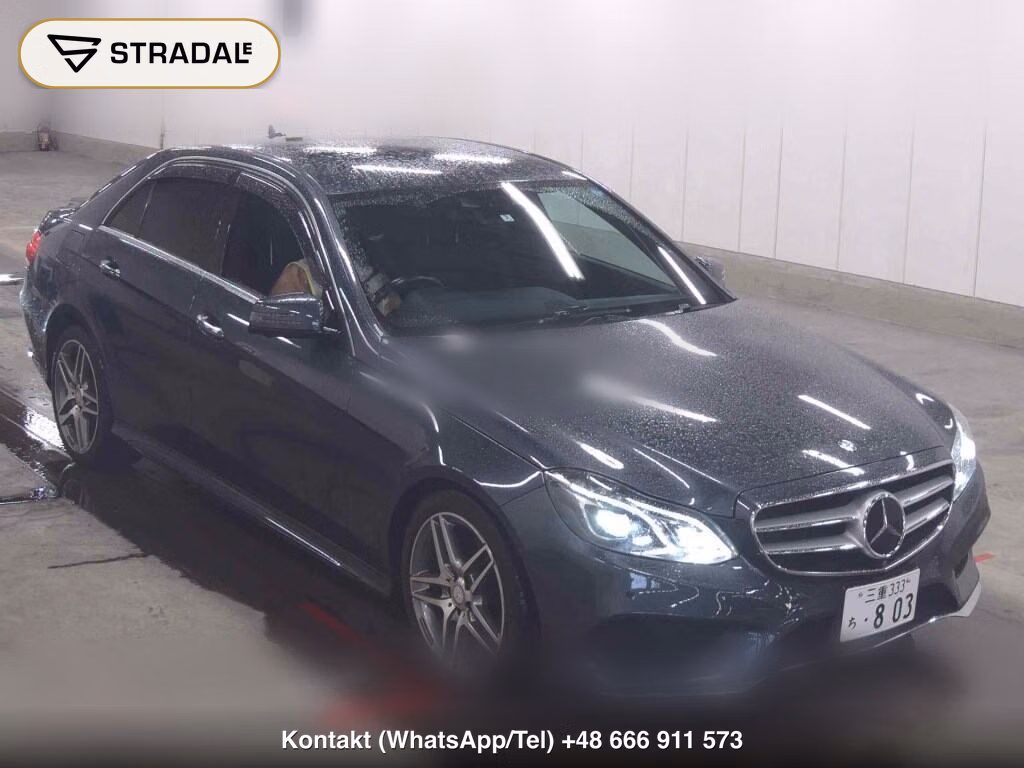 MERCEDES BENZ E-CLASS 4D E250 AVANTGARDE 2016, aukcja z Japonii, zdjęcie 1