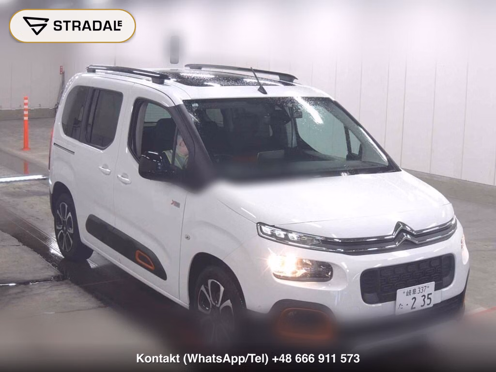 CITROEN BERLINGO SHINE XTR PACK 2021, aukcja z Japonii, zdjęcie 1