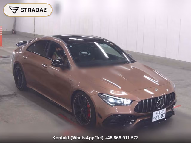 MERCEDES AMG CLA-CLASS 4WD CLA45 S 4MATIC+ 2023, samochód z aukcji Japonii