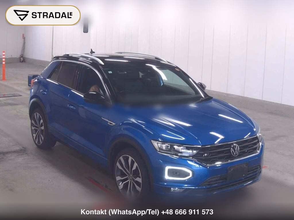 VOLKSWAGEN T-ROC TDI R-LINE 2021, aukcja z Japonii, zdjęcie 1